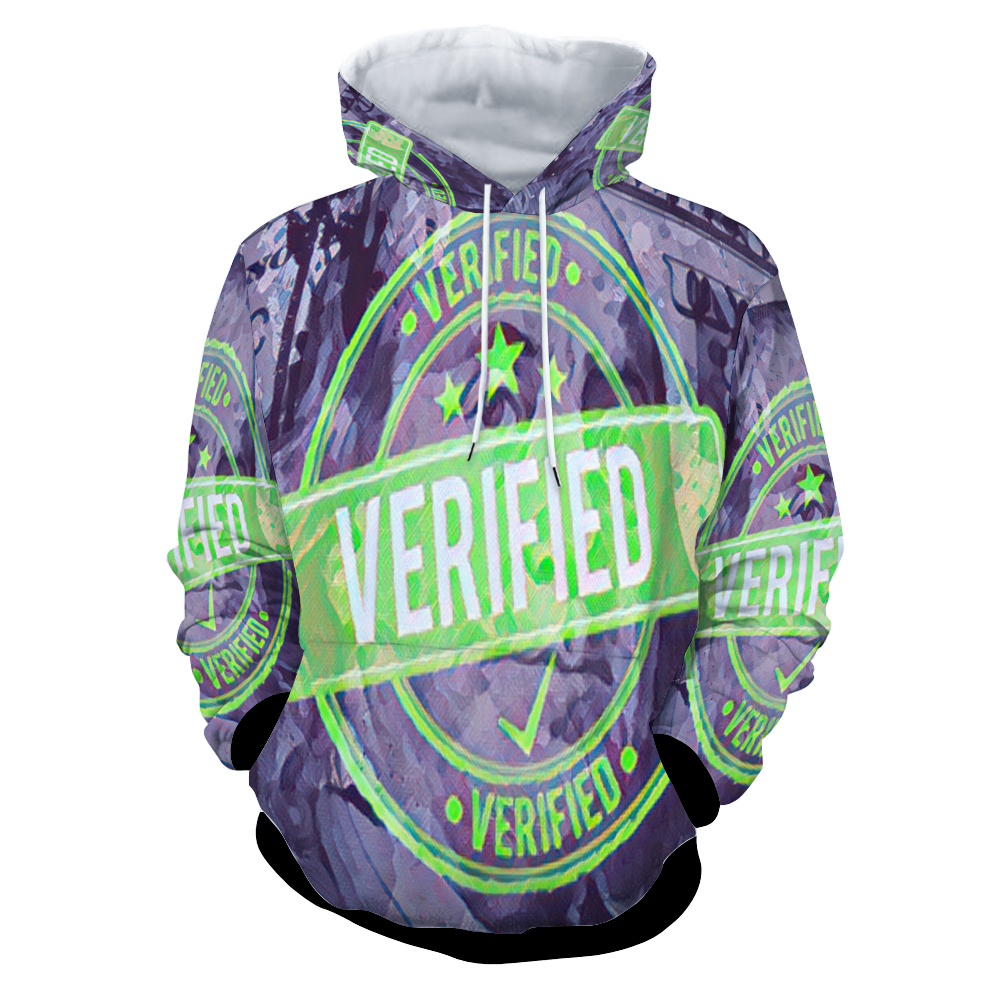 Customizable Unisex All Over Print Plush Hoodies with Pockets