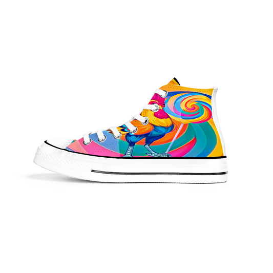 Custom Shoes Unisex High Top Canvas Shoes