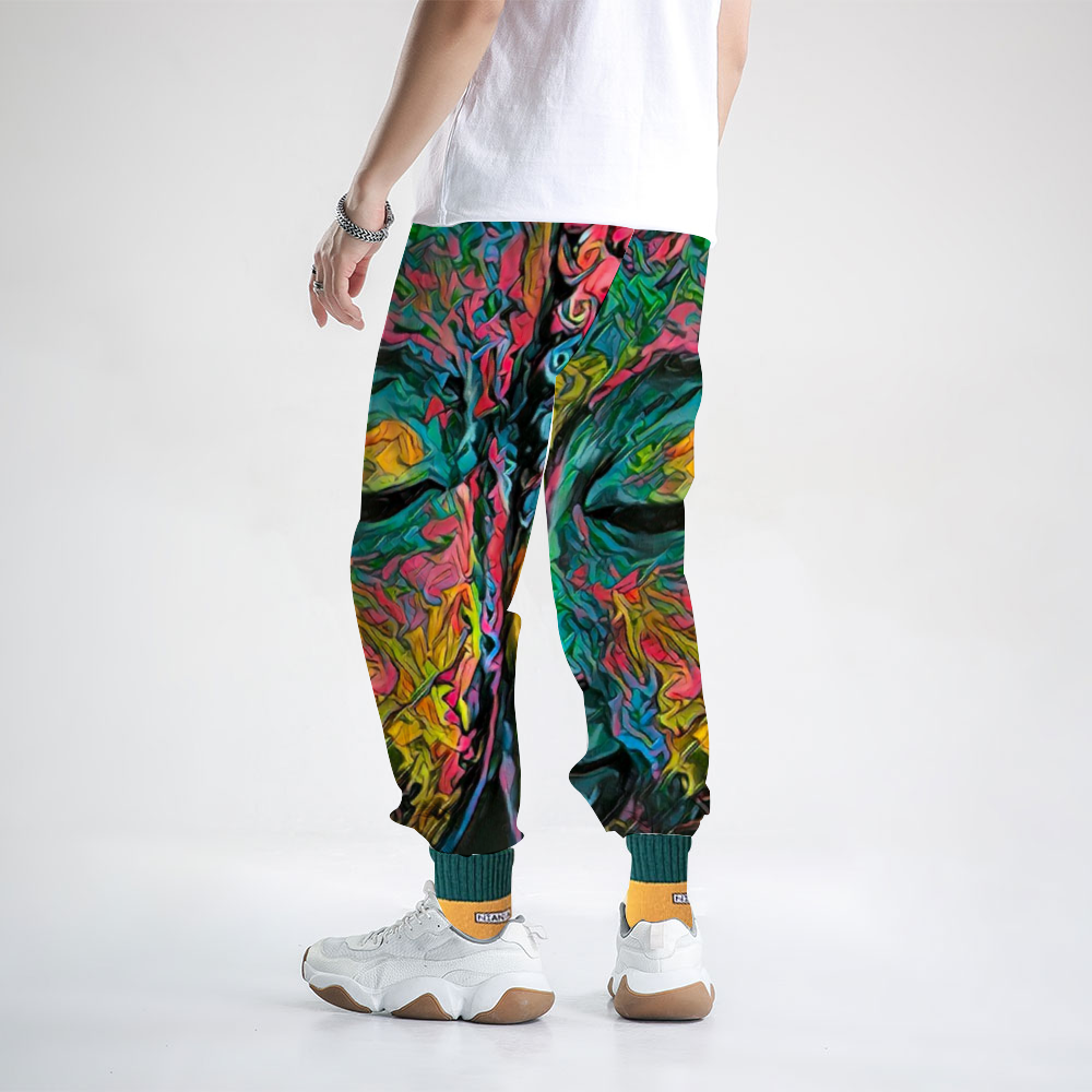 Custom Unisex All Over Print Long Casual Baggy Jogger Pants