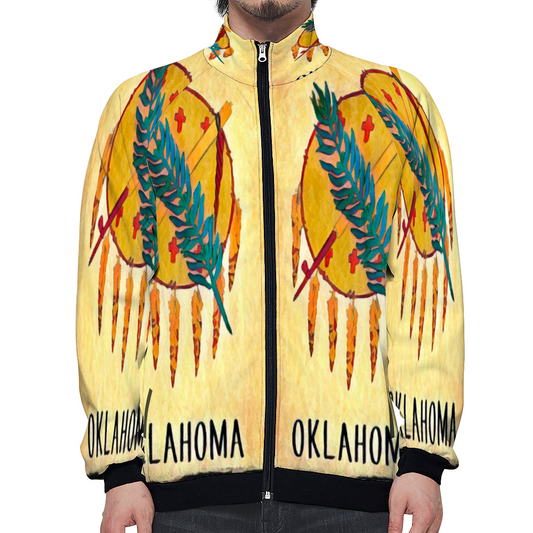 Custom All Over Print Baseball Jackets Fashion Coats with Zipper