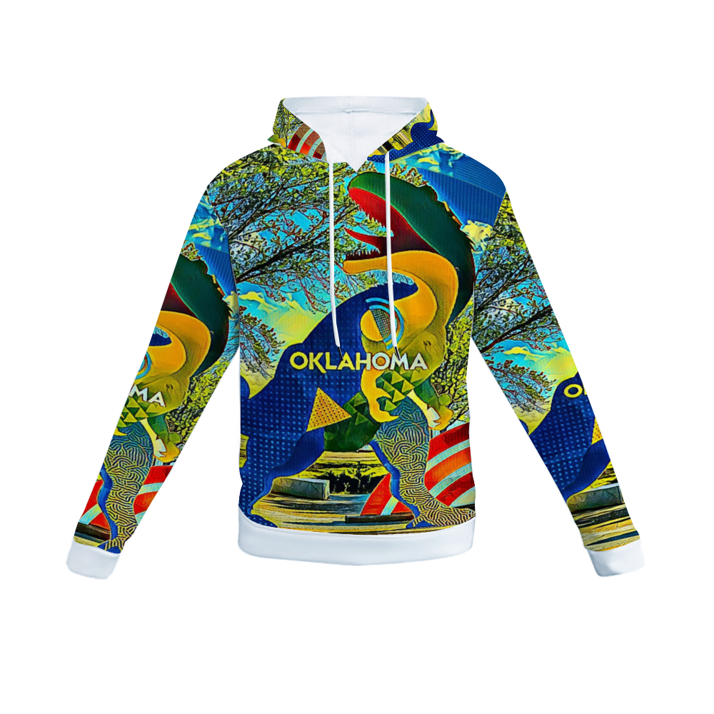 Customizable Unisex All Over Print Plush Hoodies with Pockets