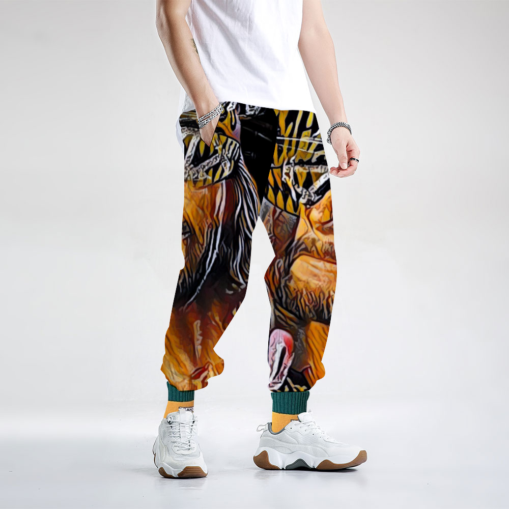 Custom Unisex All Over Print Long Casual Baggy Jogger Pants