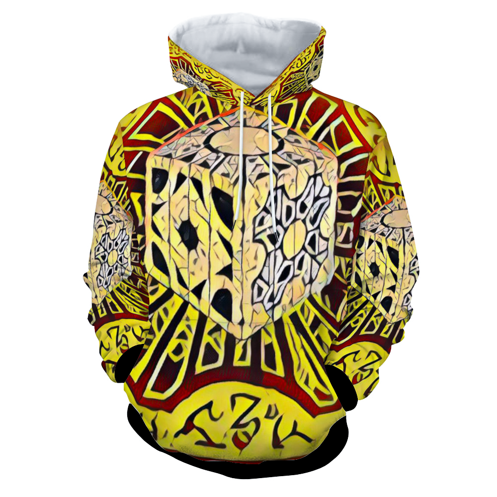 Customizable Unisex All Over Print Plush Hoodies with Pockets