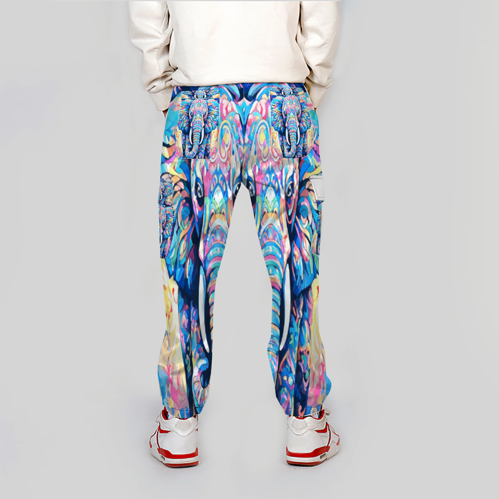 Custom Unisex All Over Print Long Casual Baggy Jogger Pants