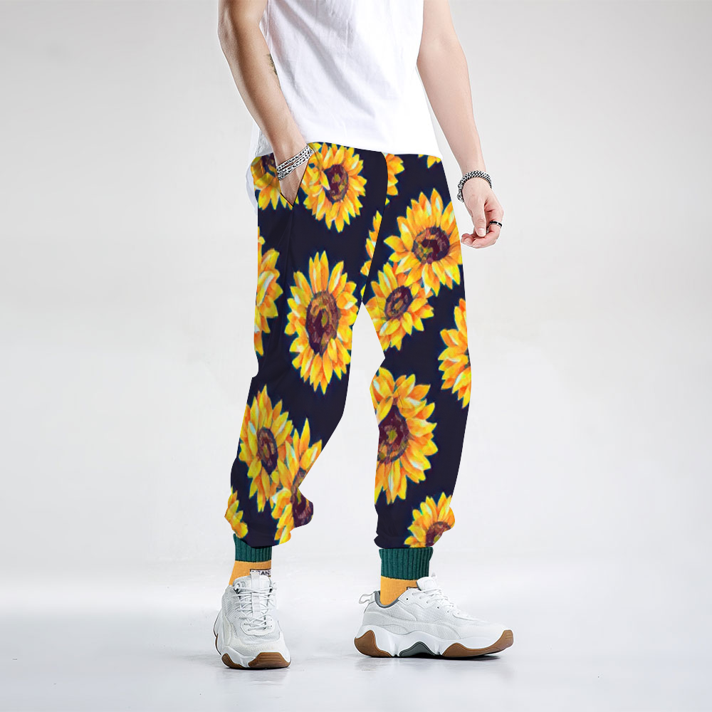 Custom Unisex All Over Print Long Casual Baggy Jogger Pants