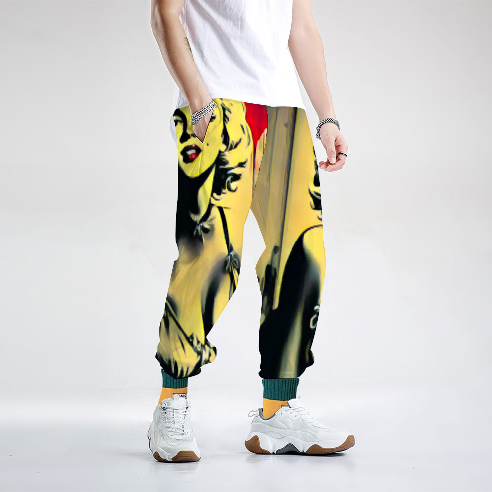 Custom Unisex All Over Print Long Casual Baggy Jogger Pants