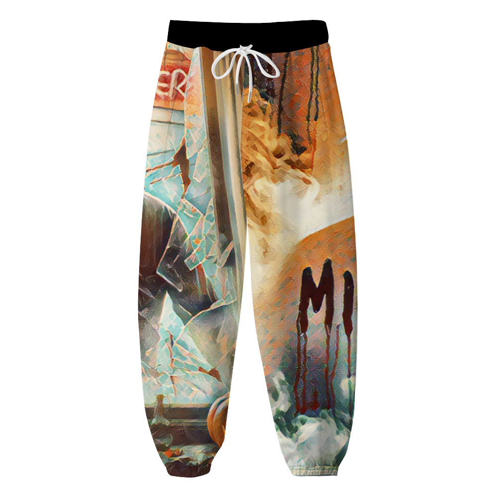 Custom Unisex All Over Print Long Casual Baggy Jogger Pants