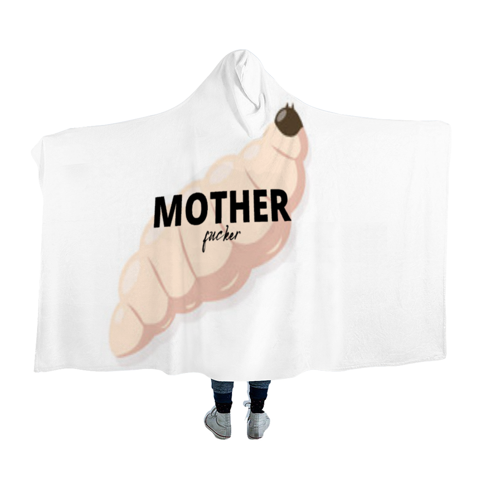 Custom Fleece Hooded Blankets Oversized Hooded blankets for adults