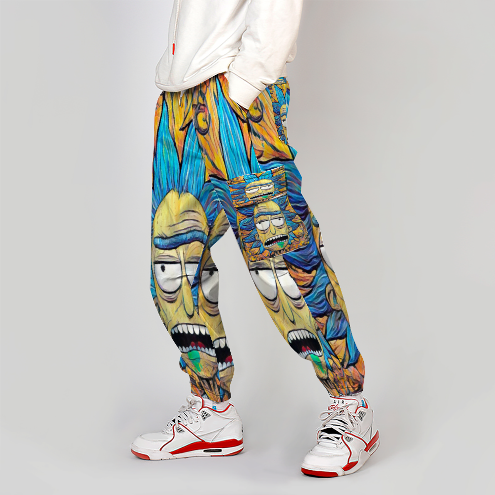 Custom Unisex All Over Print Long Casual Baggy Jogger Pants