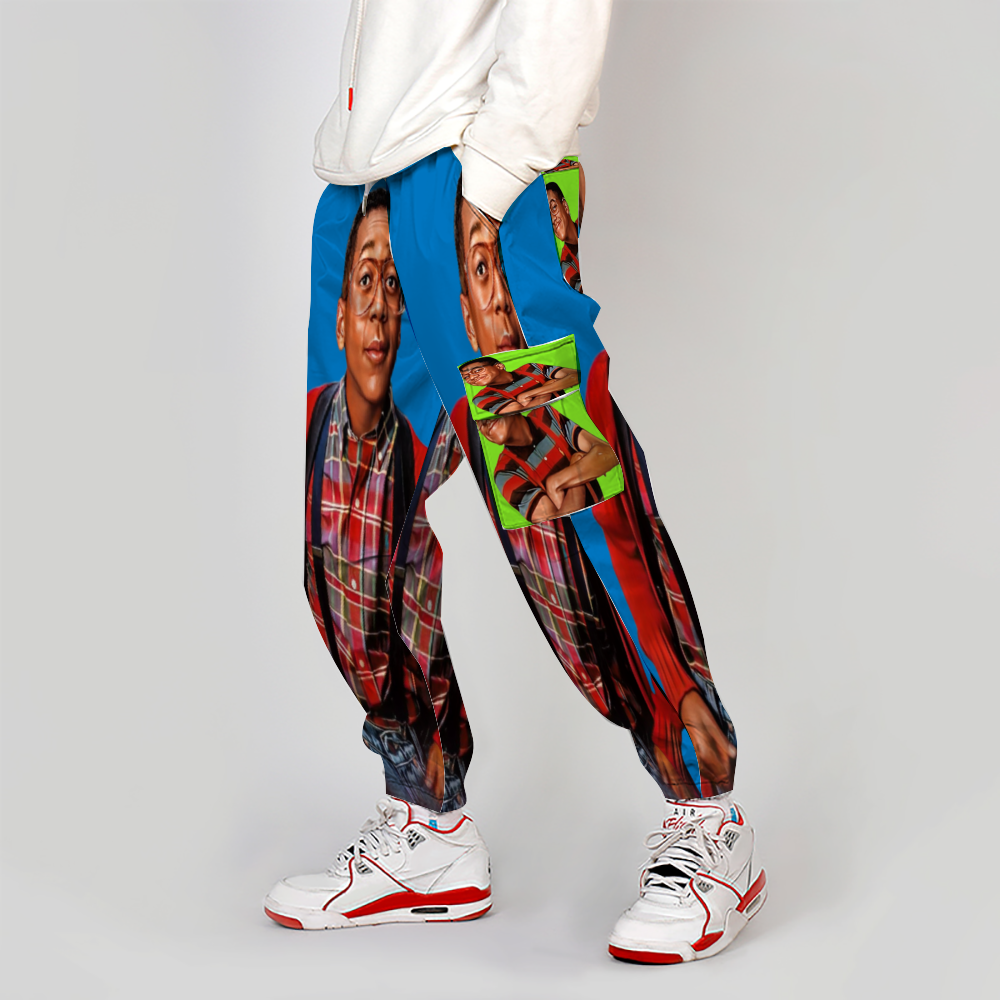 Custom Unisex All Over Print Long Casual Baggy Jogger Pants