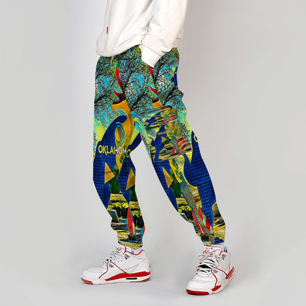 Custom Unisex All Over Print Long Casual Baggy Jogger Pants