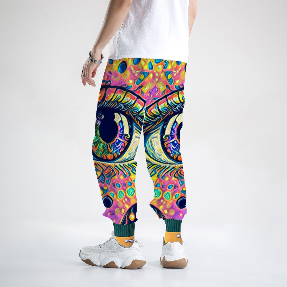 Custom Unisex All Over Print Long Casual Baggy Jogger Pants