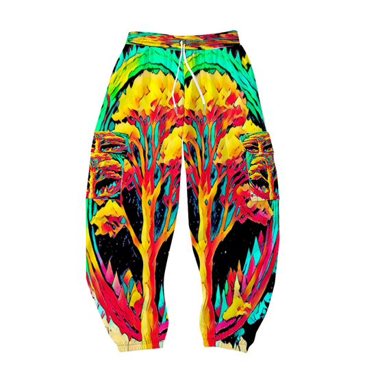 Custom Unisex All Over Print Long Casual Baggy Jogger Pants