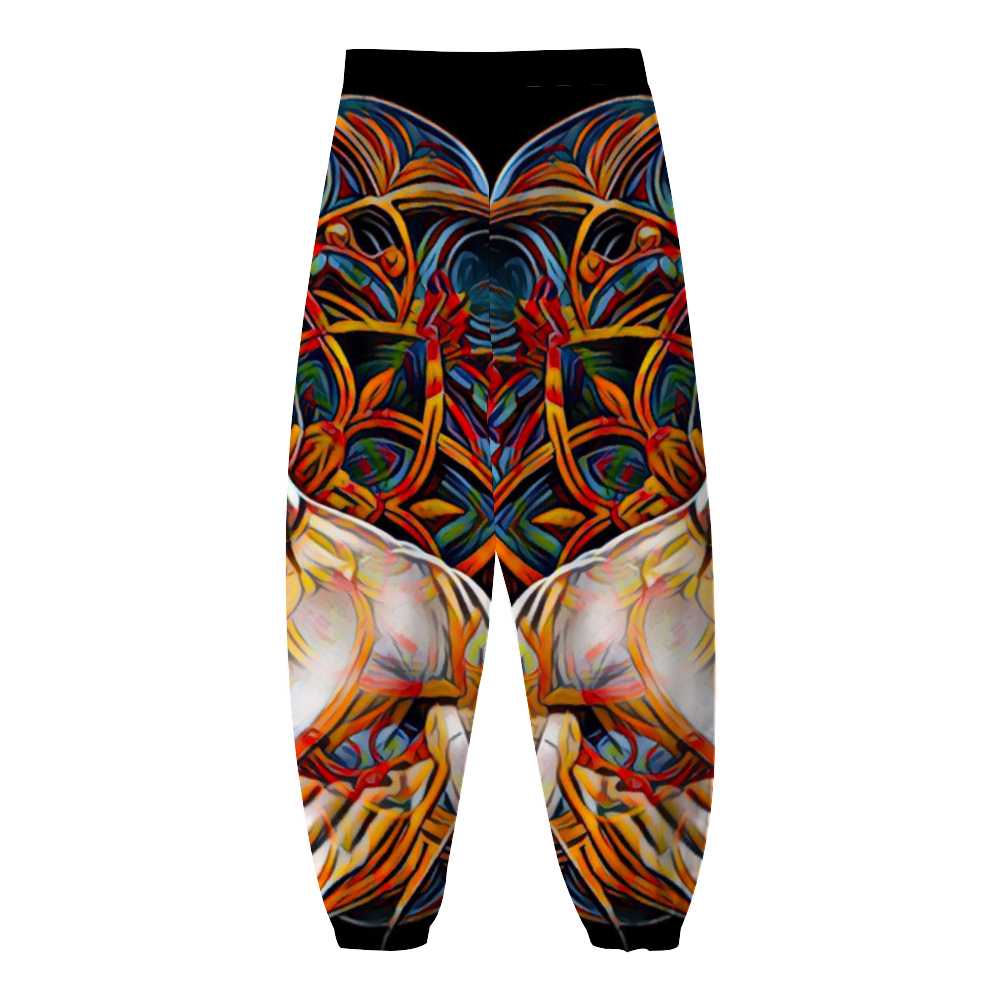 Custom Unisex All Over Print Long Casual Baggy Jogger Pants