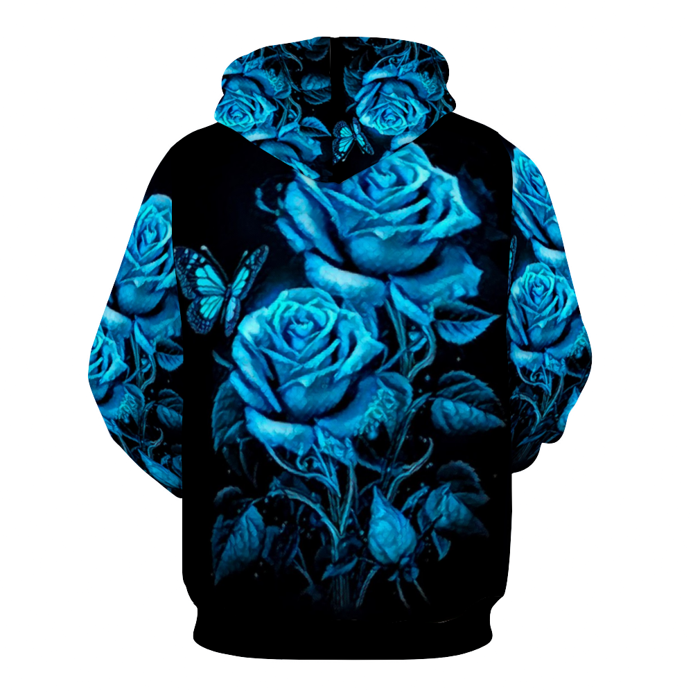 Customizable Unisex All Over Print Plush Hoodies with Pockets