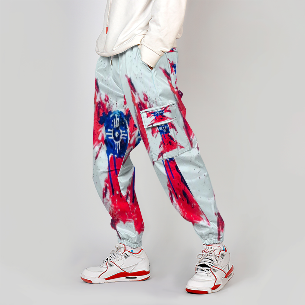 Custom Unisex All Over Print Long Casual Baggy Jogger Pants