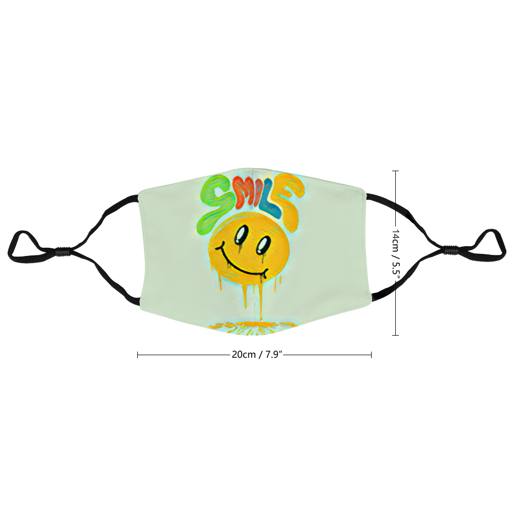 Custom Adjustable Nylon Face Cover Non-medical Protective Mask