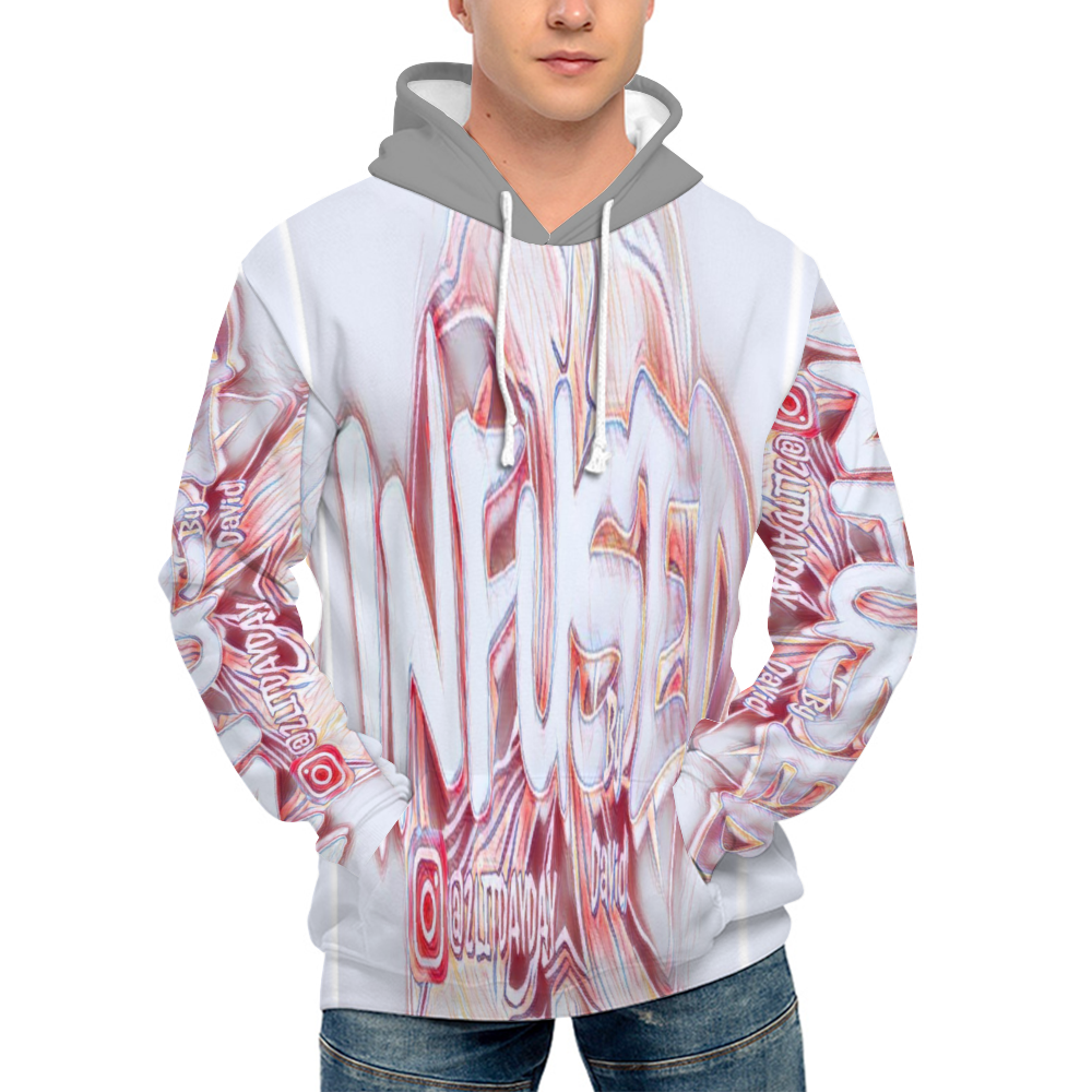 Custom Hoodies Unisex All Over Print Plush Hoodies with Pockets