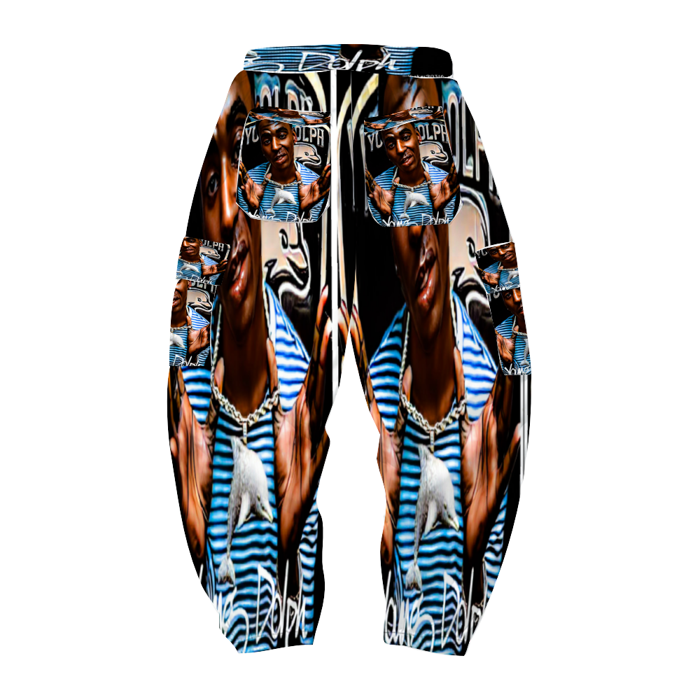 Custom Unisex All Over Print Long Casual Baggy Jogger Pants