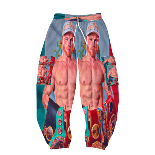 Custom Unisex All Over Print Long Casual Baggy Jogger Pants