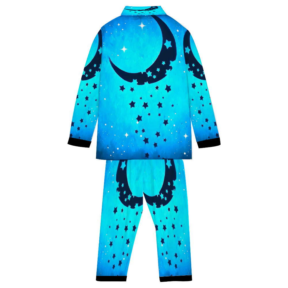 Custom Unisex  All Over Print Long Sleeve Pajamas Set of Shirt & Pants for Adults Sleeper Set Lounge Clothing