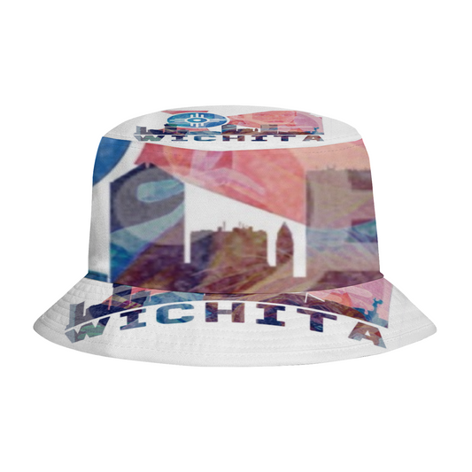 Custom Hats All Over Print Bucket Hat with Customized Under Brim