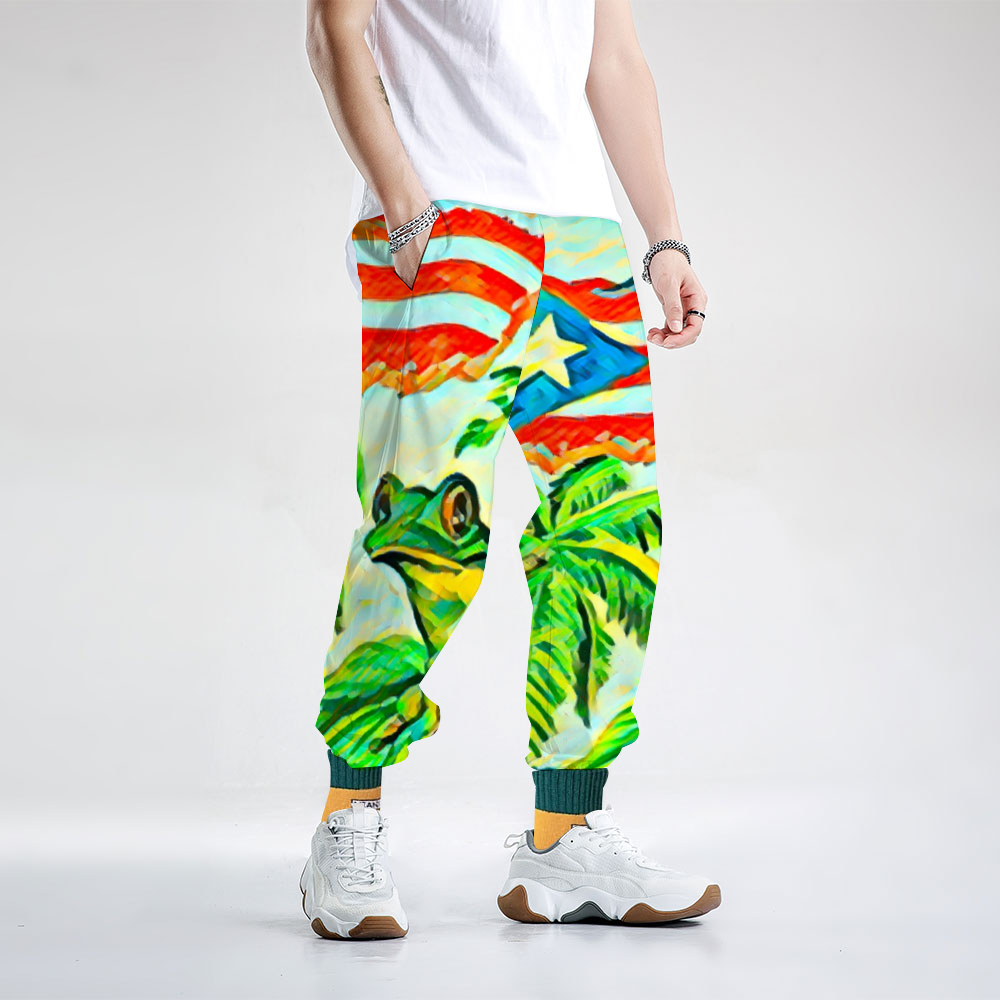 Custom Unisex All Over Print Long Casual Baggy Jogger Pants