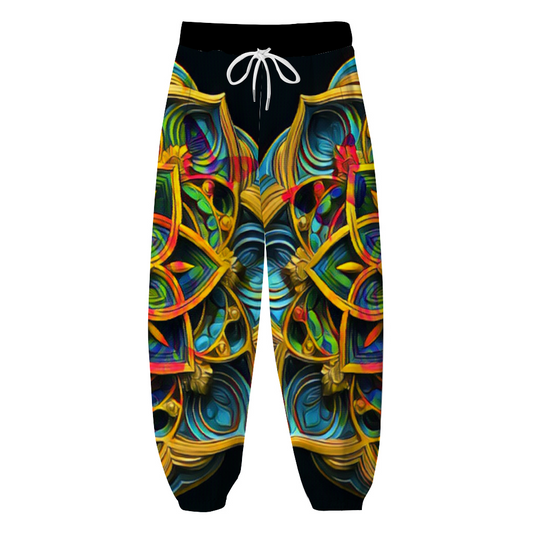 Custom Unisex All Over Print Long Casual Baggy Jogger Pants