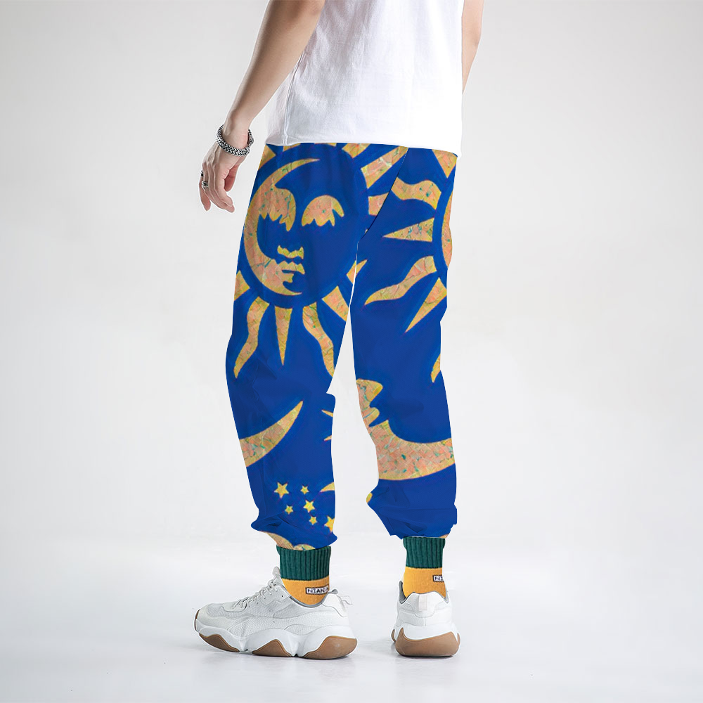 Custom Unisex All Over Print Long Casual Baggy Jogger Pants