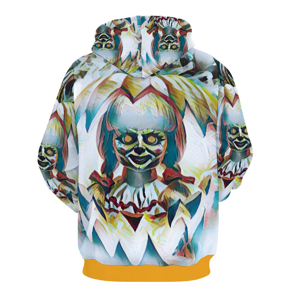 Customizable Unisex All Over Print Plush Hoodies with Pockets