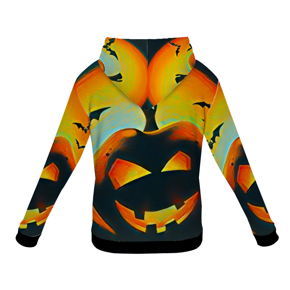 Customizable Unisex All Over Print Plush Hoodies with Pockets