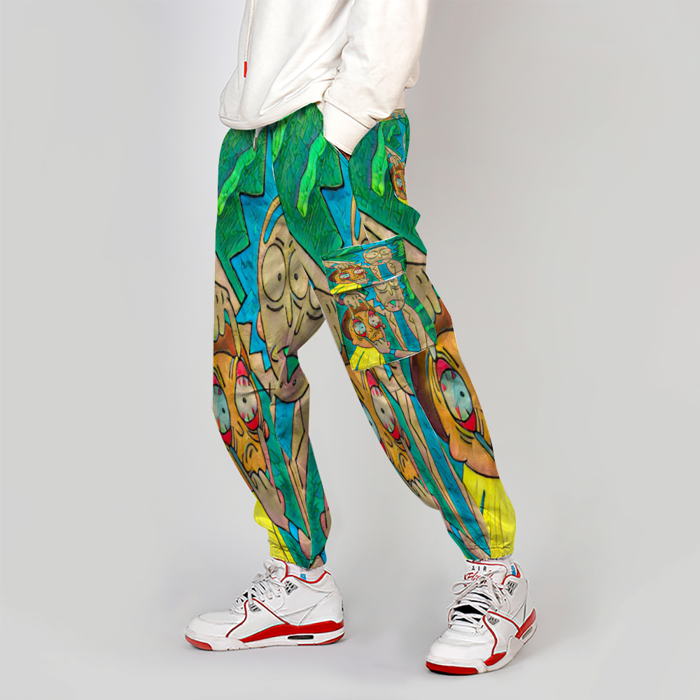 Custom Unisex All Over Print Long Casual Baggy Jogger Pants