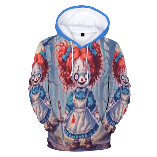 Custom Hoodies Unisex All Over Print Plush Hoodies with Pockets