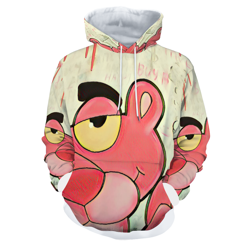 Customizable Unisex All Over Print Plush Hoodies with Pockets