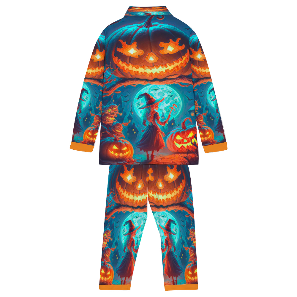 Custom Unisex  All Over Print Long Sleeve Pajamas Set of Shirt & Pants for Adults Sleeper Set Lounge Clothing