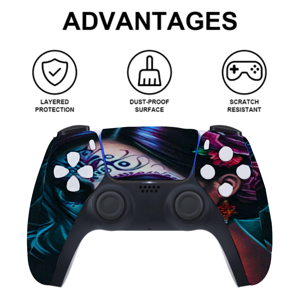 Custom  Sticker for PS5 Controller PS5 Console Sticker  Digital Version and Disc Version