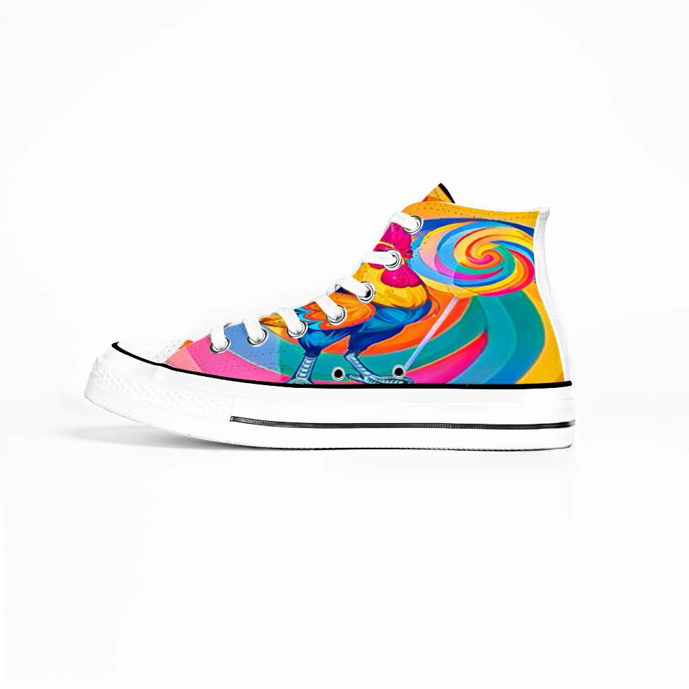 Custom Shoes Unisex High Top Canvas Shoes