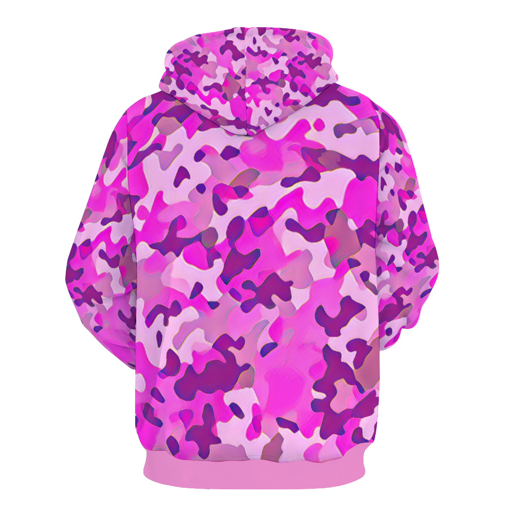 Customizable Unisex All Over Print Plush Hoodies with Pockets