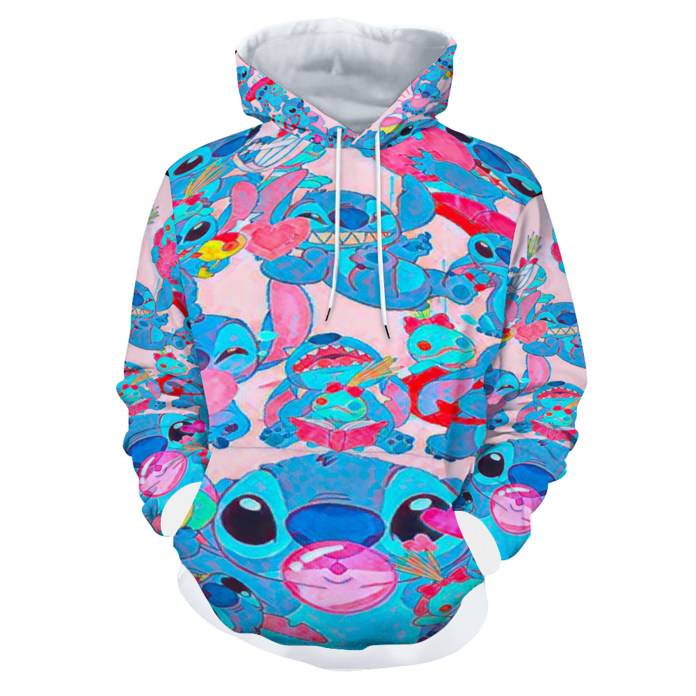 Customizable Unisex All Over Print Plush Hoodies with Pockets