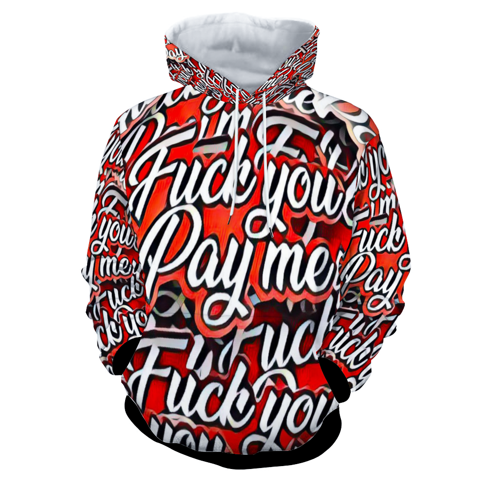 Custom Hoodies Unisex All Over Print Hoodie with Pockets