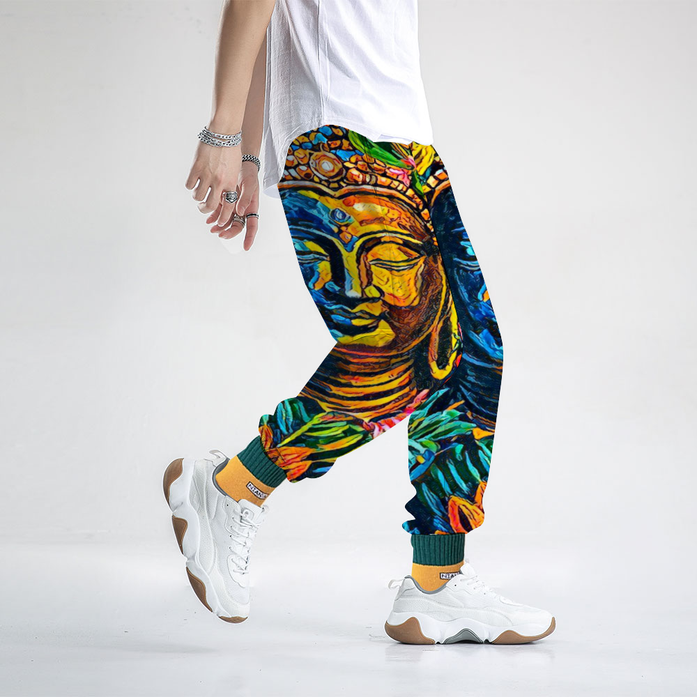 Custom Unisex All Over Print Long Casual Baggy Jogger Pants