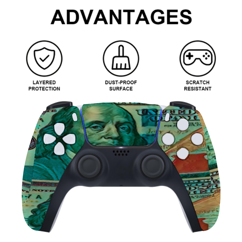 Custom  Sticker for PS5 Controller PS5 Console Sticker  Digital Version and Disc Version