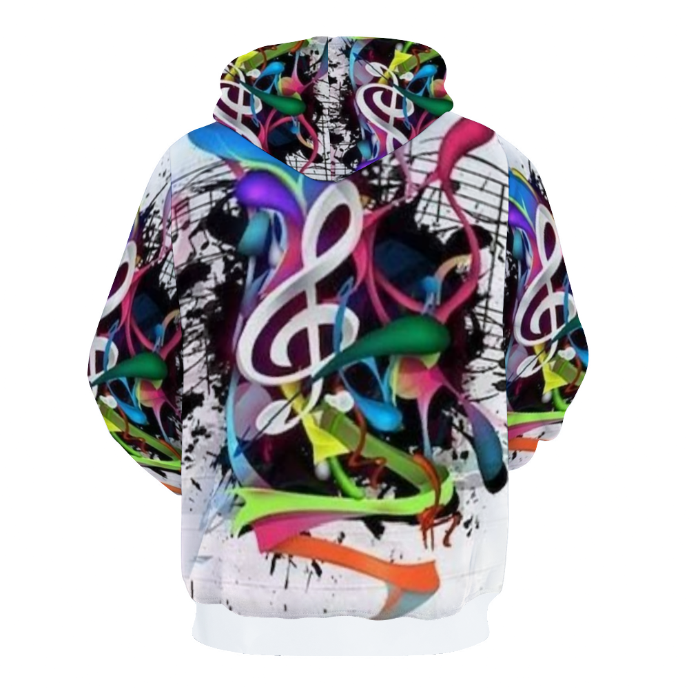 Customizable Unisex All Over Print Plush Hoodies with Pockets