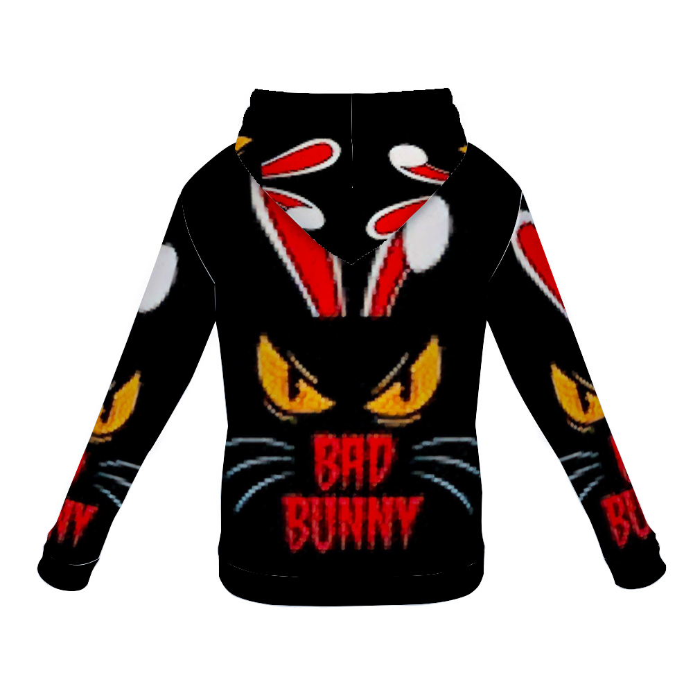 Customizable Unisex All Over Print Plush Hoodies with Pockets