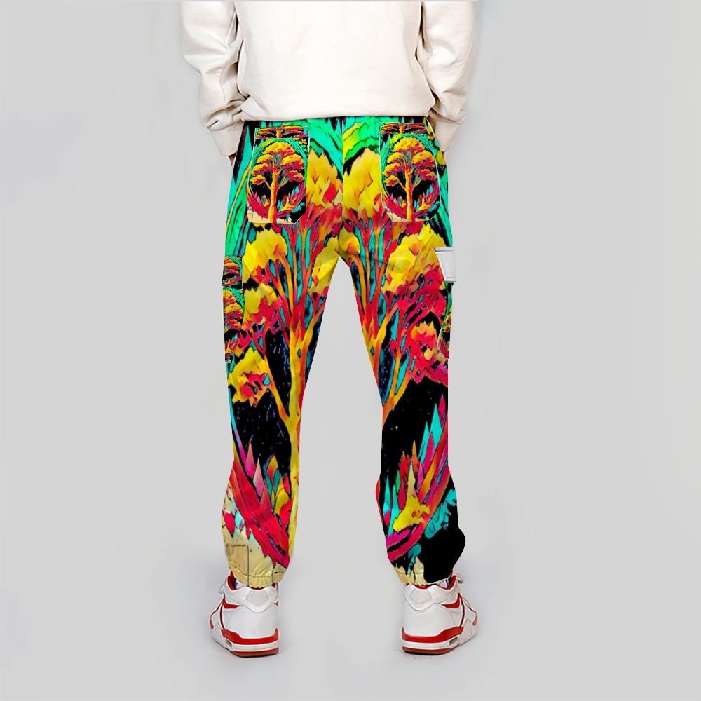 Custom Unisex All Over Print Long Casual Baggy Jogger Pants