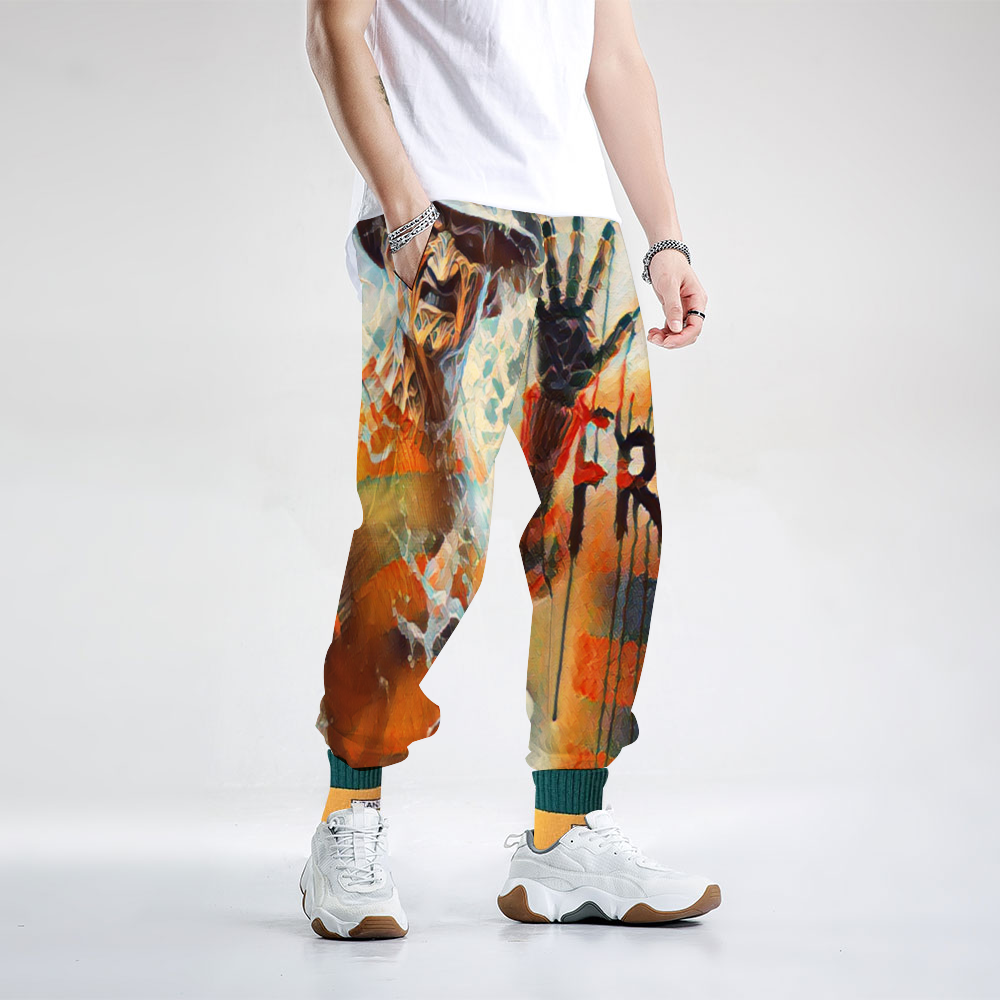 Custom Unisex All Over Print Long Casual Baggy Jogger Pants