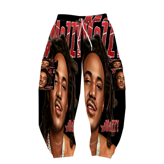 Custom Unisex All Over Print Long Casual Baggy Jogger Pants