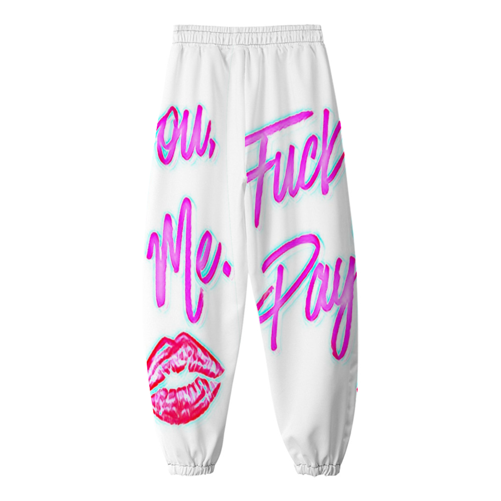 Custom Unisex All Over Print Long Casual Baggy Jogger Pants