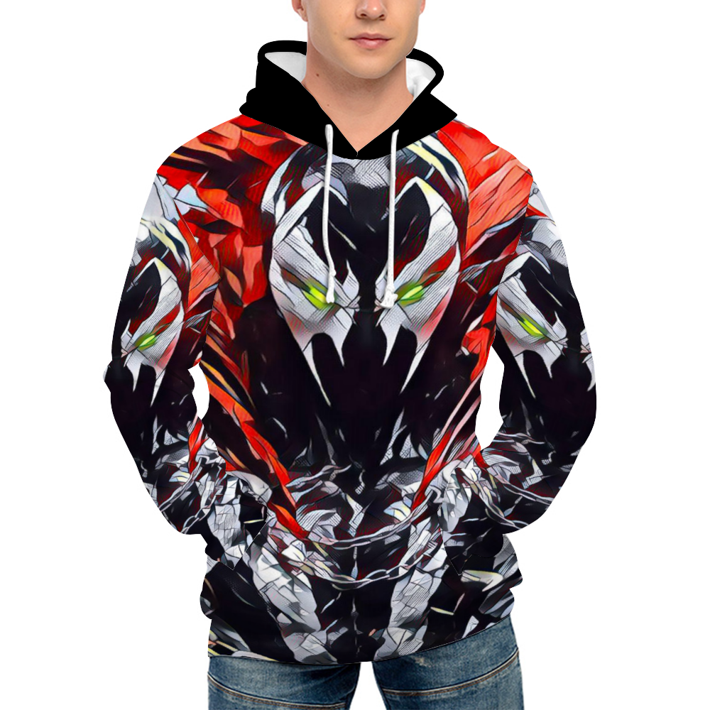 Custom Hoodies Unisex All Over Print Plush Hoodies with Pockets