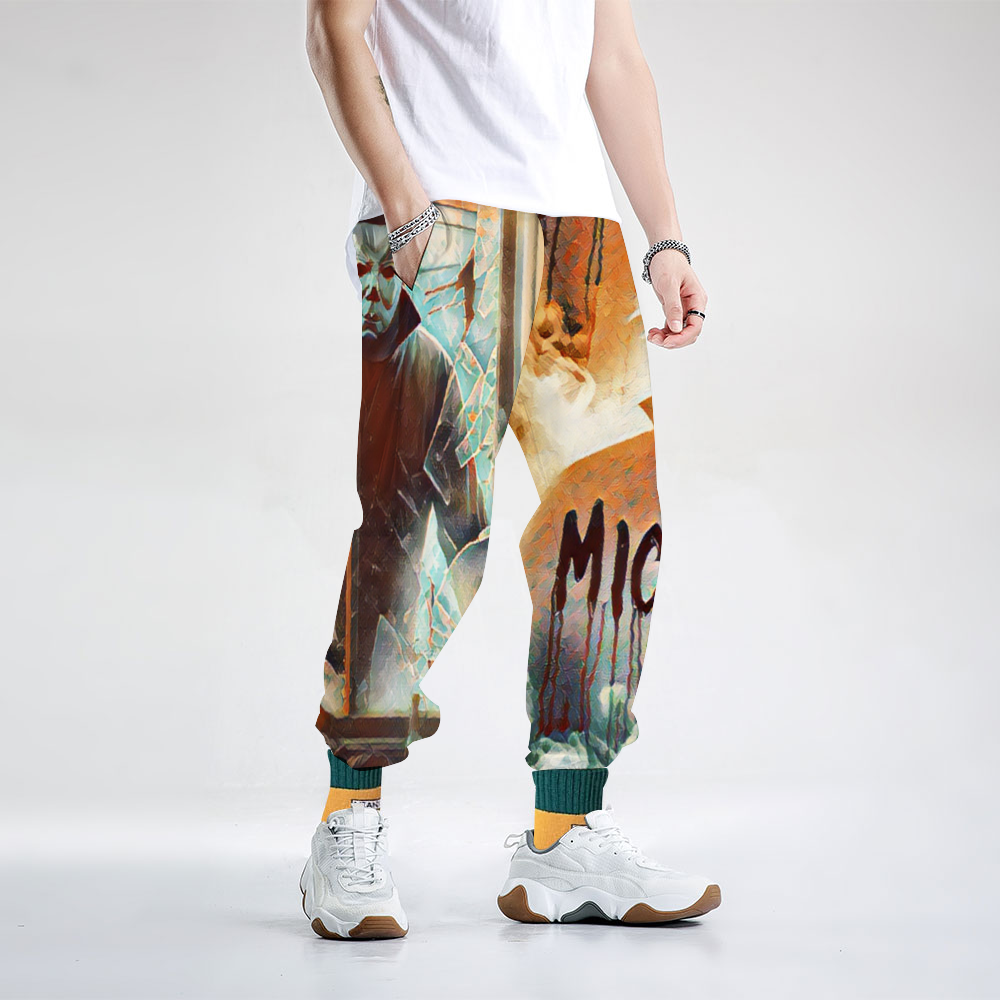 Custom Unisex All Over Print Long Casual Baggy Jogger Pants